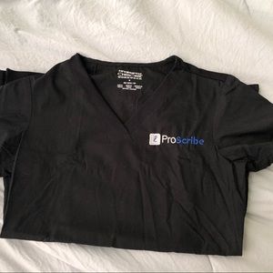 3 Proscribe Cherokee Workwear Scrubs- black xs